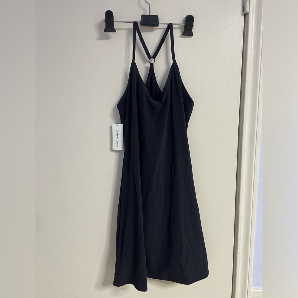 Brand new with tags outdoor voices the exercise dress in black color, size small